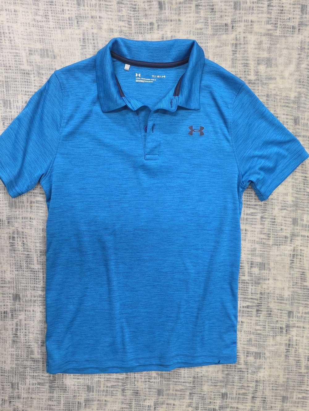Under Armour Bright Blue Boys' Polo Shirt